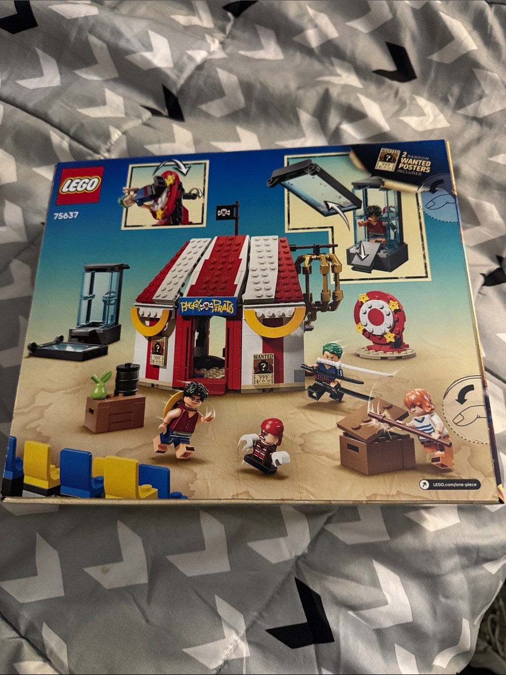 LEGO Red and White Pirate Funfair Building Set